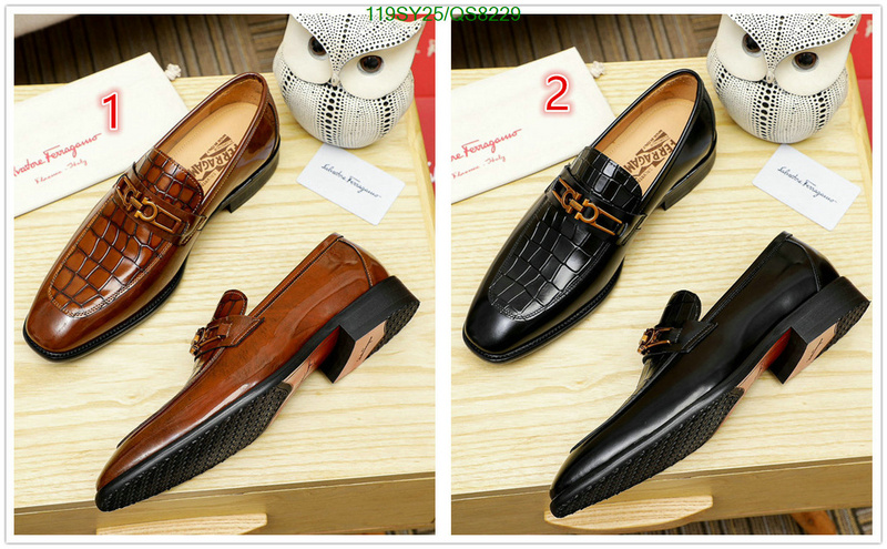 Ferragamo-Men shoes Code: QS8229 $: 119USD