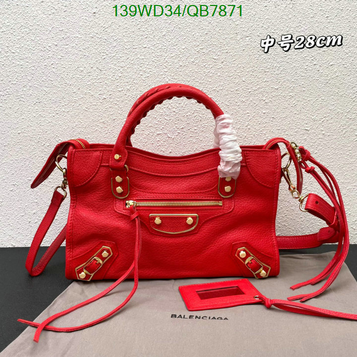 Balenciaga-Bag-4A Quality Code: QB7871 $: 139USD