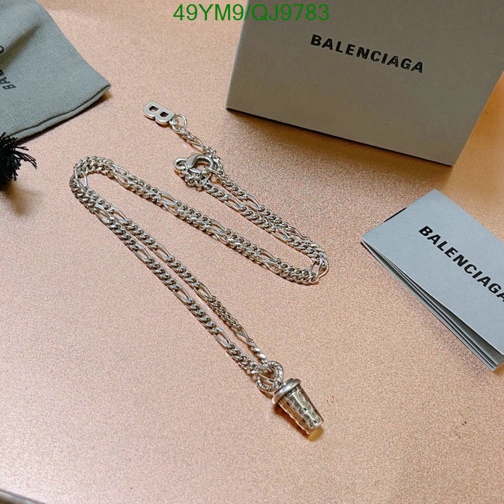 Balenciaga-Jewelry Code: QJ9783 $: 49USD