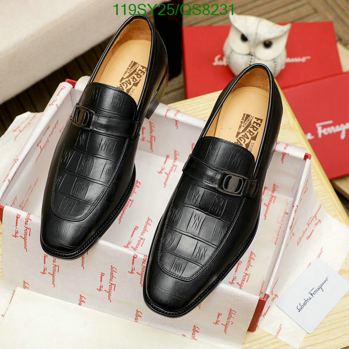 Ferragamo-Men shoes Code: QS8231 $: 119USD