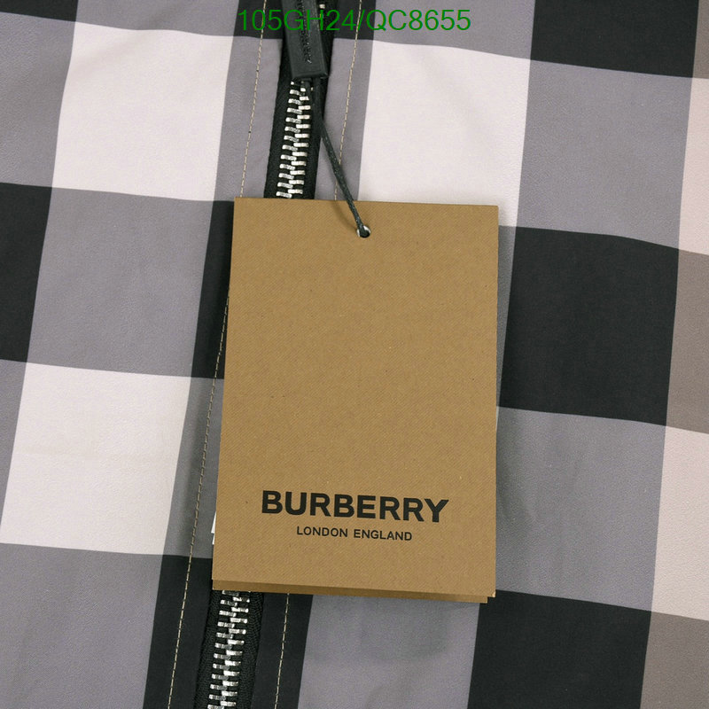 Burberry-Clothing Code: QC8655 $: 105USD