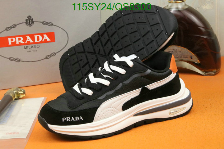 Prada-Men shoes Code: QS8300 $: 115USD