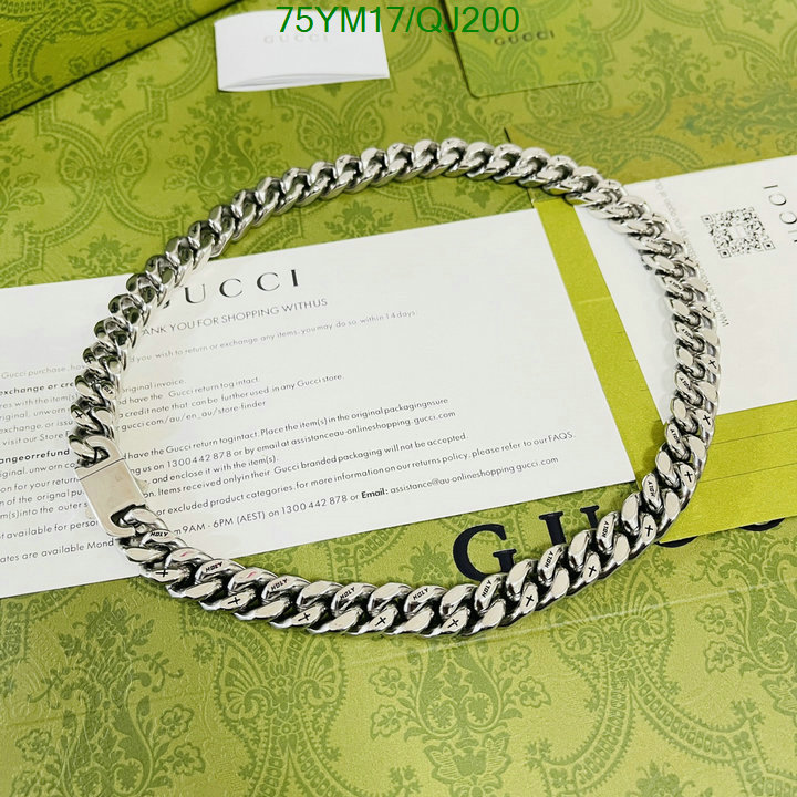 Gucci-Jewelry Code: QJ200 $: 75USD