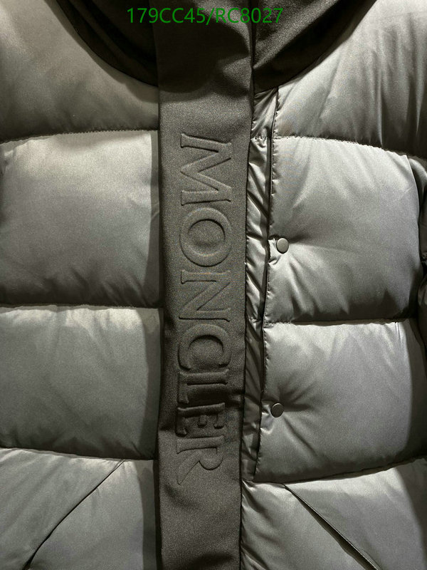 Moncler-Down jacket Women Code: RC8027 $: 179USD