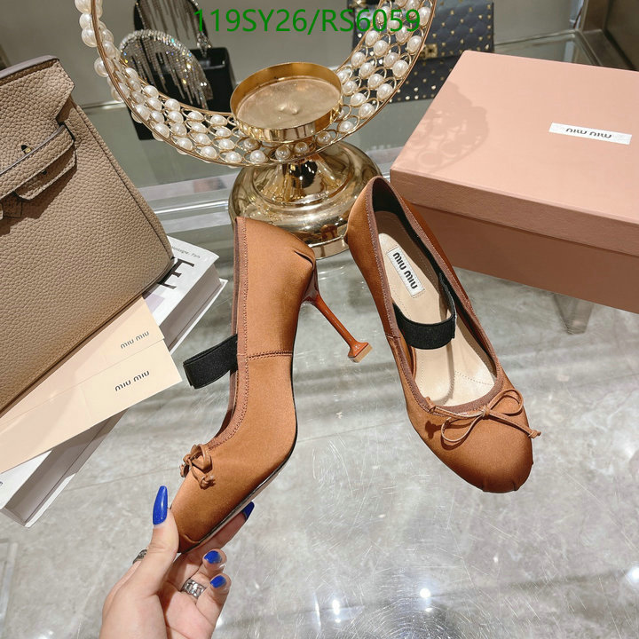 Miu Miu-Women Shoes Code: RS6059 $: 119USD