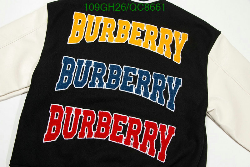 Burberry-Clothing Code: QC8661 $: 109USD