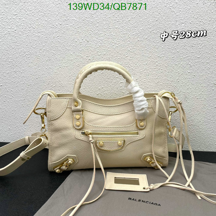 Balenciaga-Bag-4A Quality Code: QB7871 $: 139USD