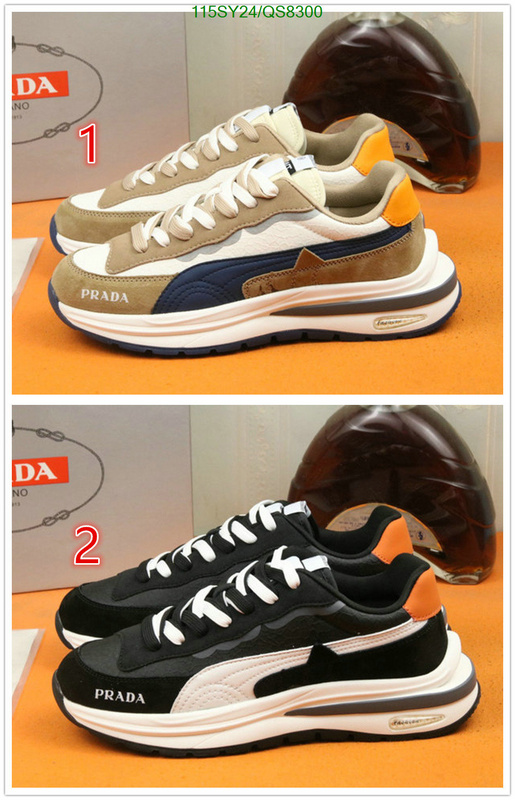 Prada-Men shoes Code: QS8300 $: 115USD