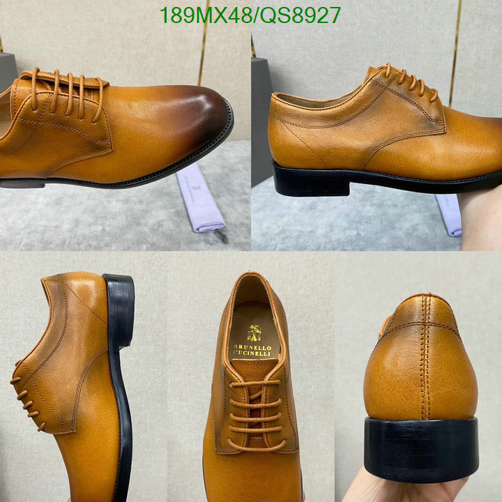 Brunello Cucinelli-Men shoes Code: QS8927 $: 189USD