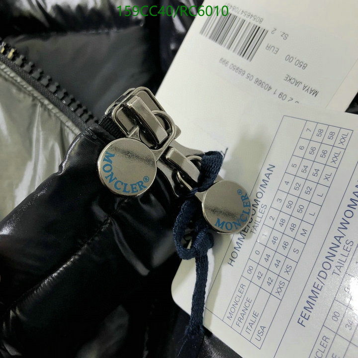 Moncler-Down jacket Women Code: RC6010 $: 159USD