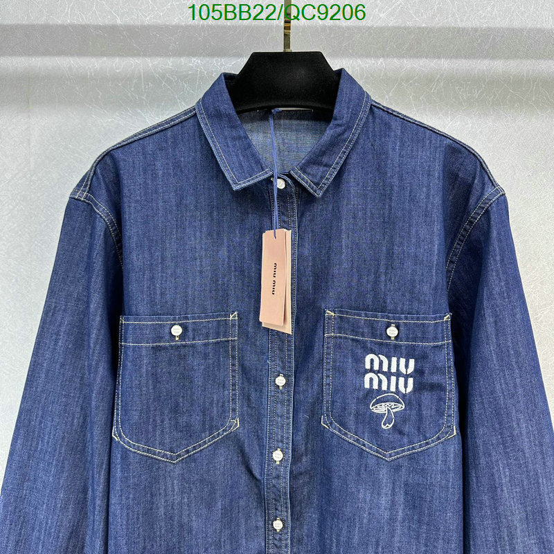 MIUMIU-Clothing Code: QC9206 $: 105USD