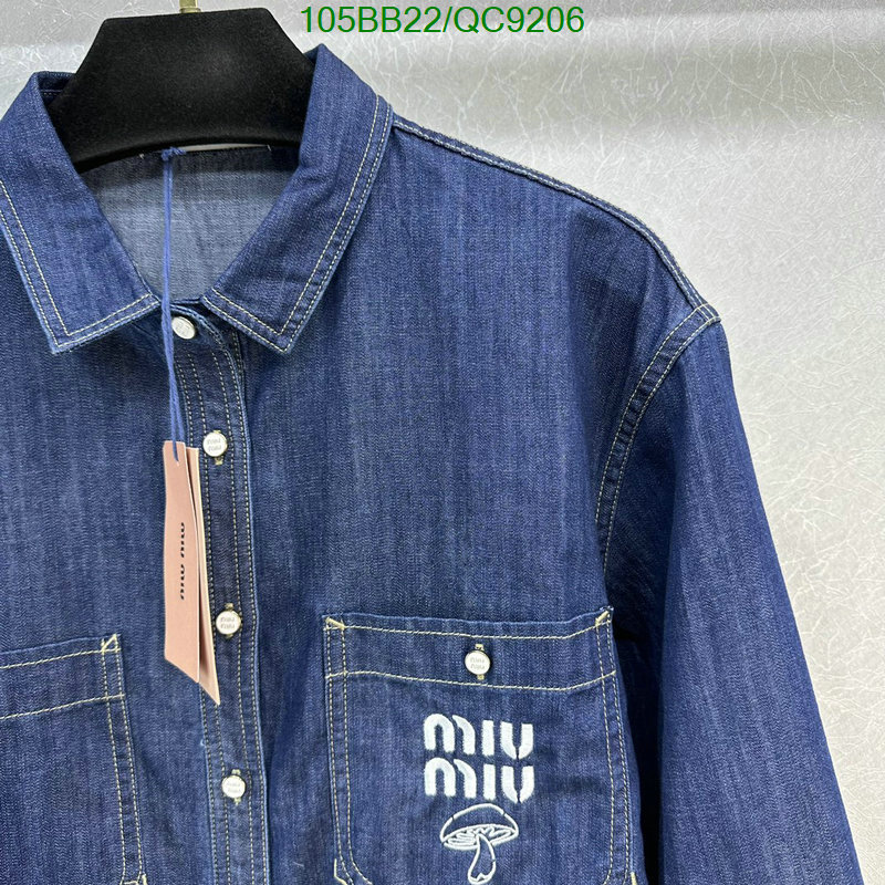 MIUMIU-Clothing Code: QC9206 $: 105USD