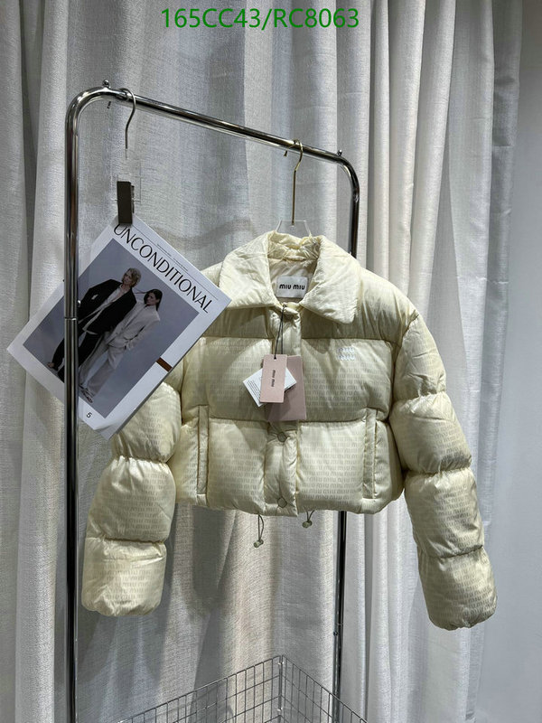 Miu Miu-Down jacket Women Code: RC8063 $: 165USD