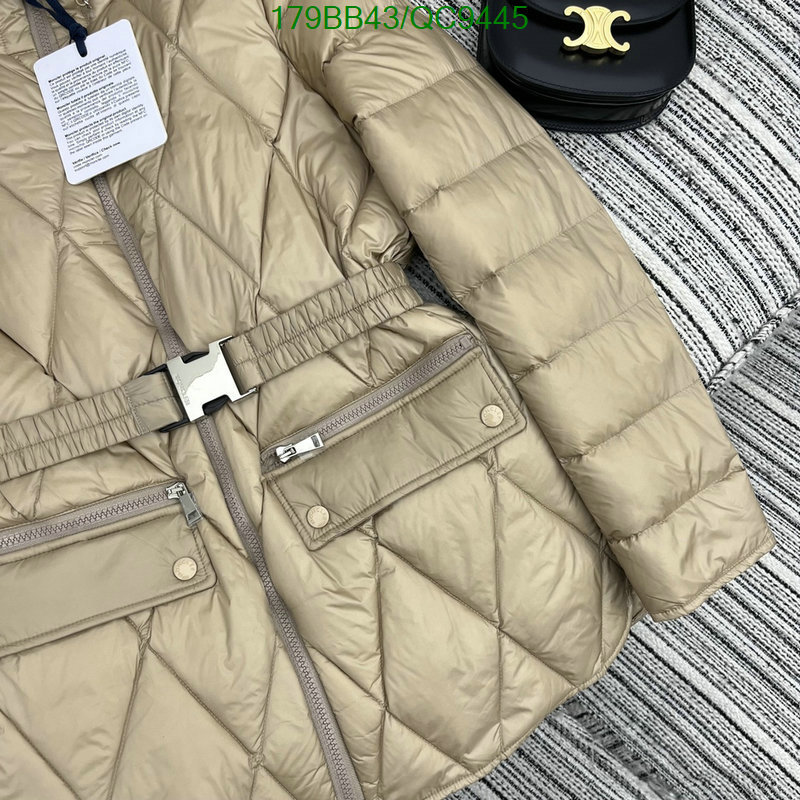 Moncler-Down jacket Women Code: QC9445 $: 179USD