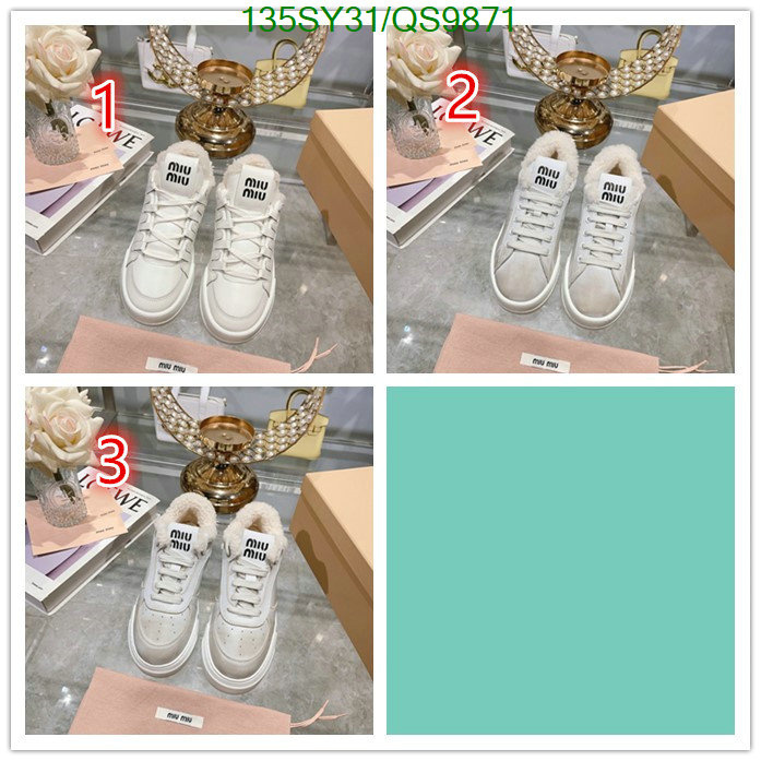 Miu Miu-Women Shoes Code: QS9871 $: 135USD