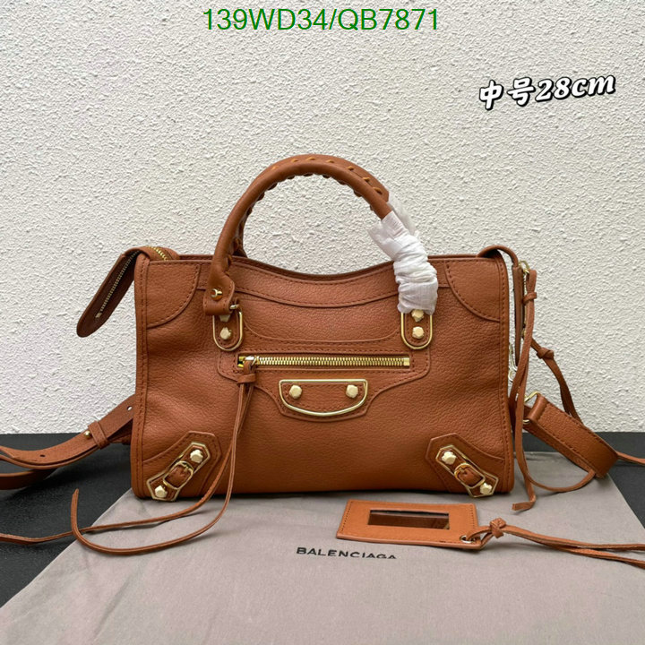 Balenciaga-Bag-4A Quality Code: QB7871 $: 139USD