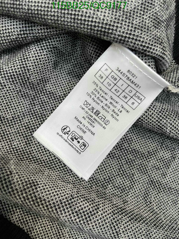 Dior-Clothing Code: QC9177 $: 115USD