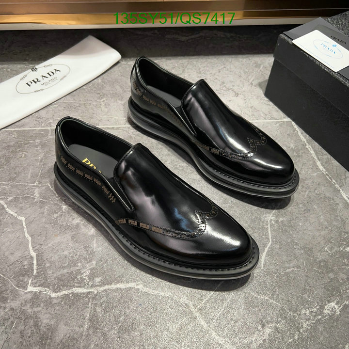 Prada-Men shoes Code: QS7417 $: 135USD