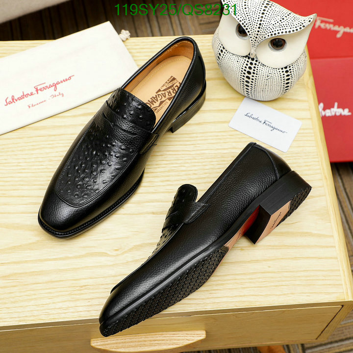 Ferragamo-Men shoes Code: QS8231 $: 119USD