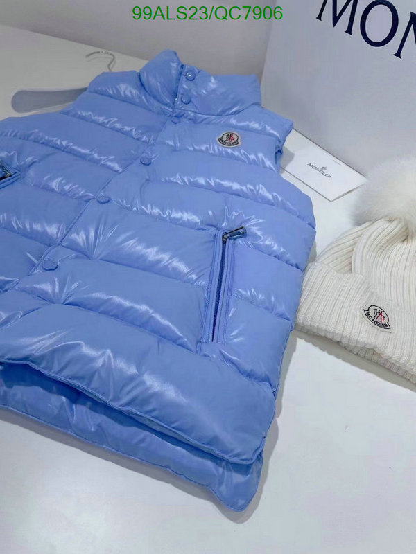 Moncler-Kids clothing Code: QC7906 $: 99USD