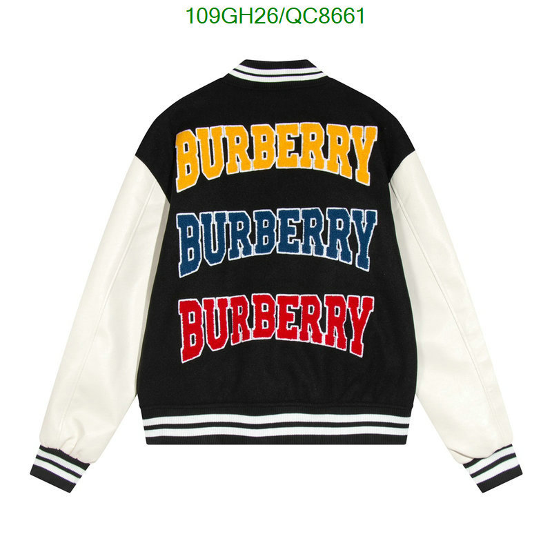 Burberry-Clothing Code: QC8661 $: 109USD