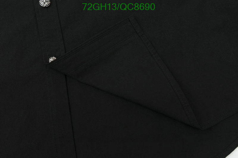 Chrome Hearts-Clothing Code: QC8690 $: 72USD