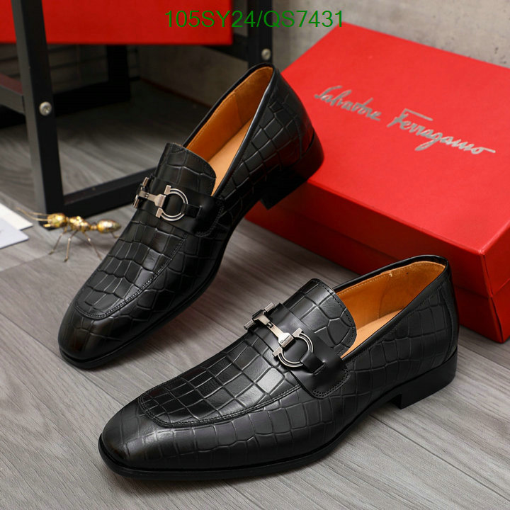 Ferragamo-Men shoes Code: QS7431 $: 105USD