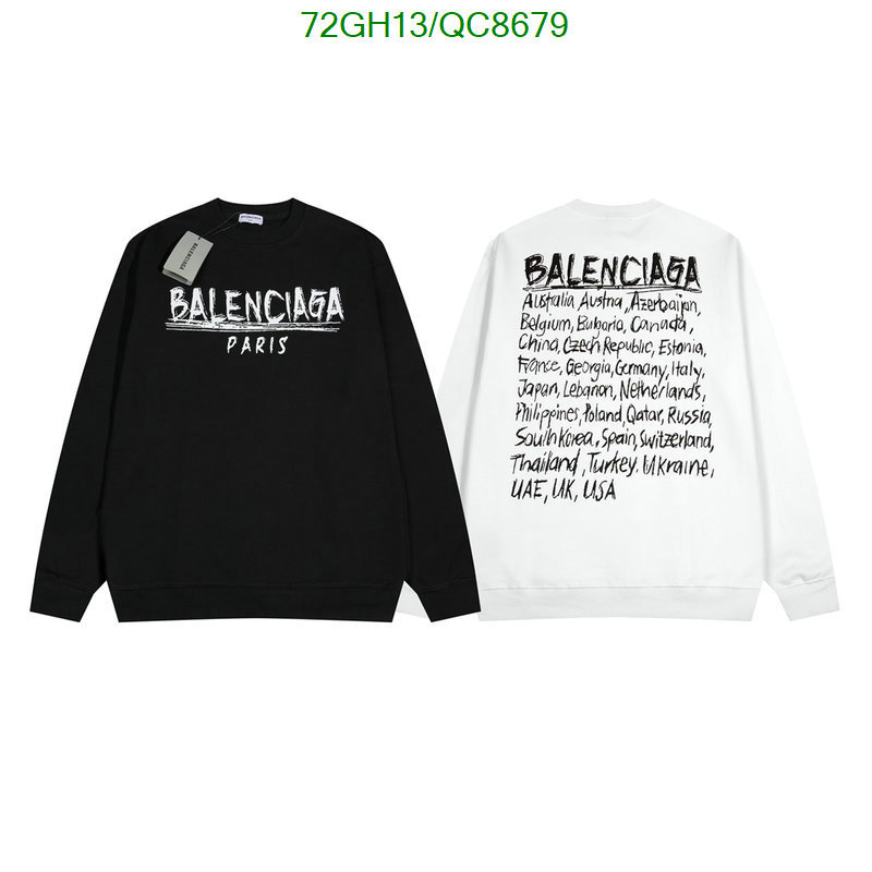 Balenciaga-Clothing Code: QC8679 $: 72USD