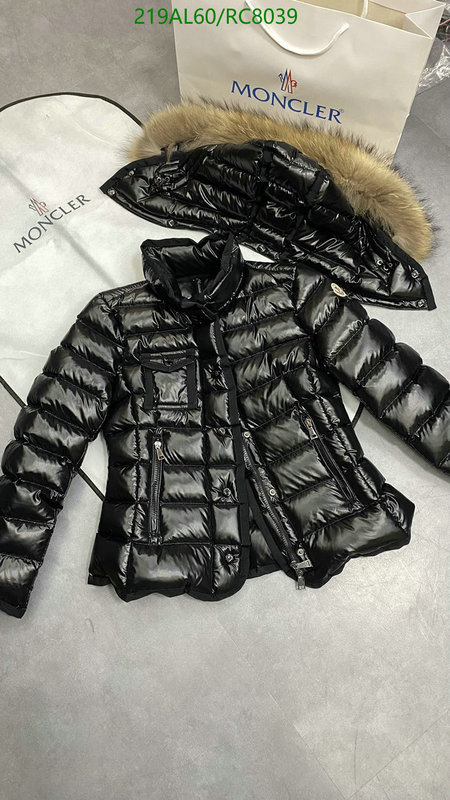 Moncler-Down jacket Women Code: RC8039 $: 219USD