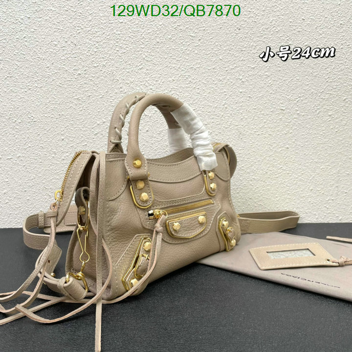 Balenciaga-Bag-4A Quality Code: QB7870 $: 129USD