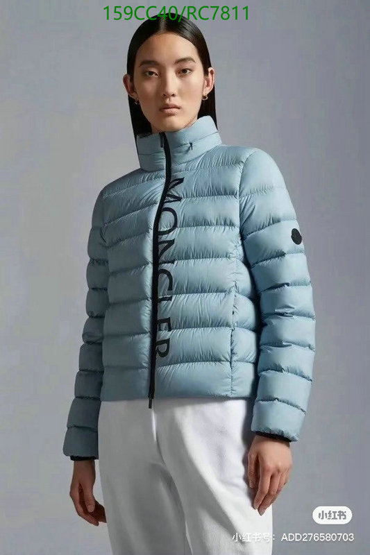 Moncler-Down jacket Women Code: RC7811 $: 159USD