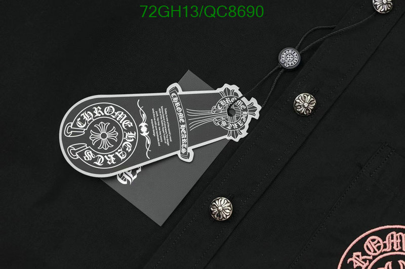 Chrome Hearts-Clothing Code: QC8690 $: 72USD