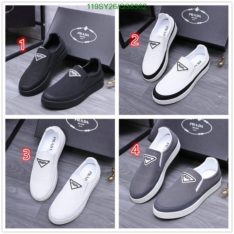 Prada-Men shoes Code: QS8302 $: 119USD