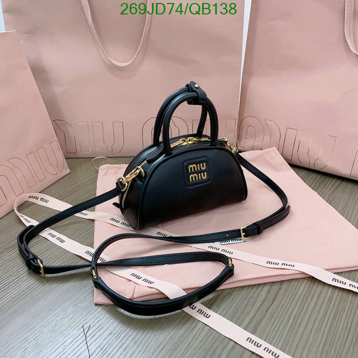 Miu Miu-Bag-Mirror Quality Code: QB138 $: 269USD