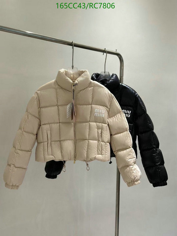 Miu Miu-Down jacket Women Code: RC7806 $: 165USD