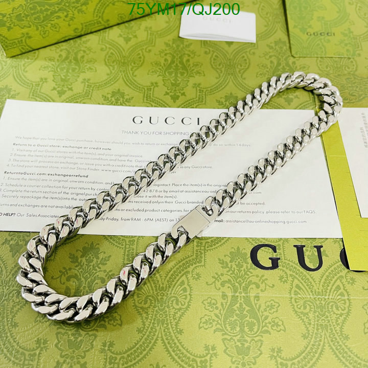 Gucci-Jewelry Code: QJ200 $: 75USD