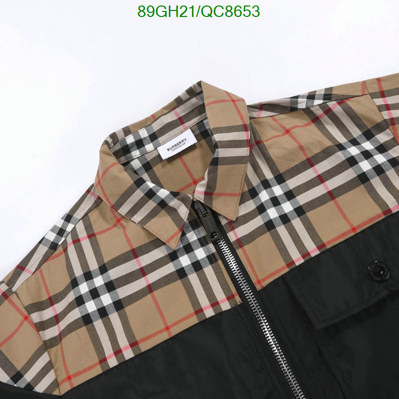 Burberry-Clothing Code: QC8653 $: 89USD