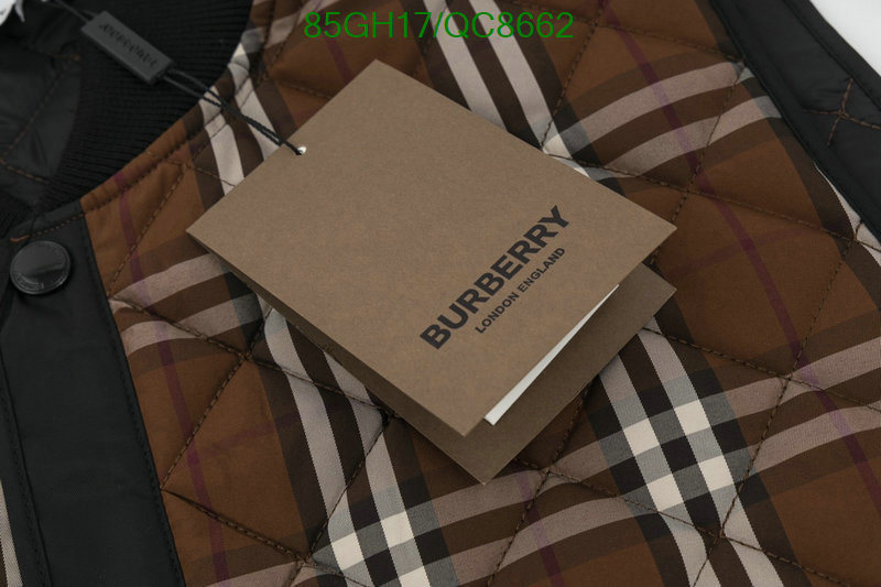 Burberry-Clothing Code: QC8662 $: 85USD