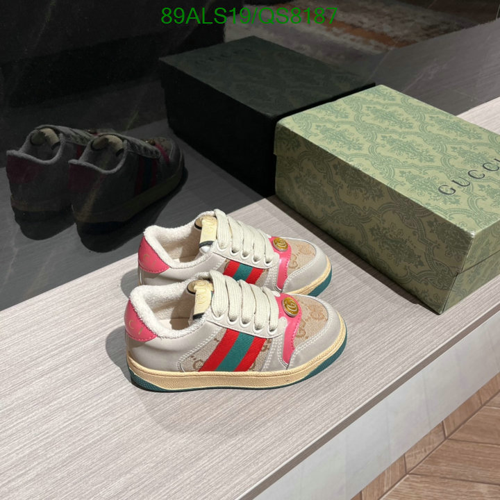 Gucci-Kids shoes Code: QS8187 $: 89USD