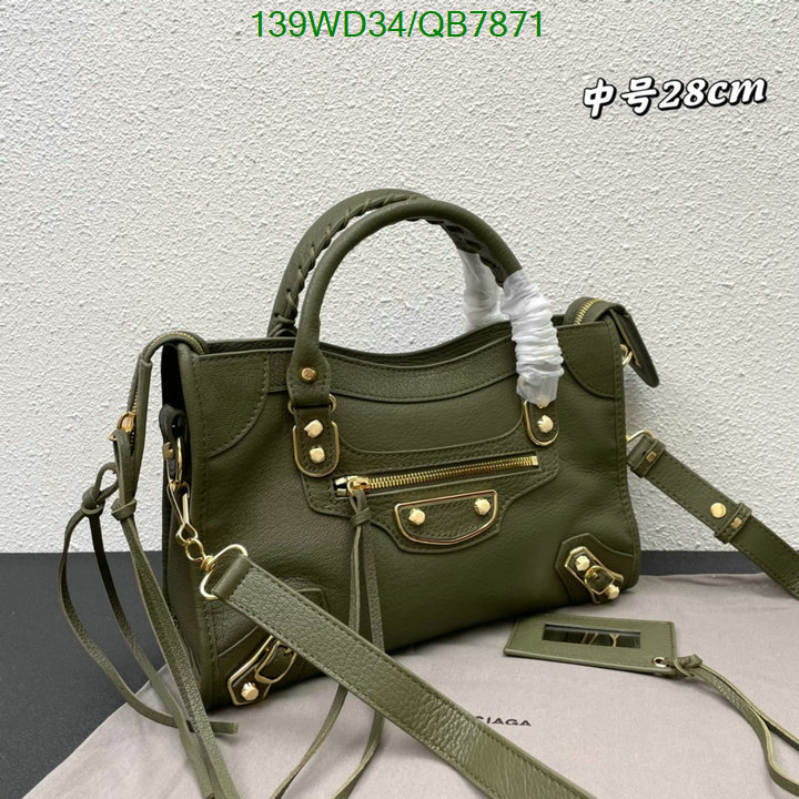 Balenciaga-Bag-4A Quality Code: QB7871 $: 139USD