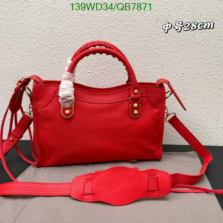 Balenciaga-Bag-4A Quality Code: QB7871 $: 139USD