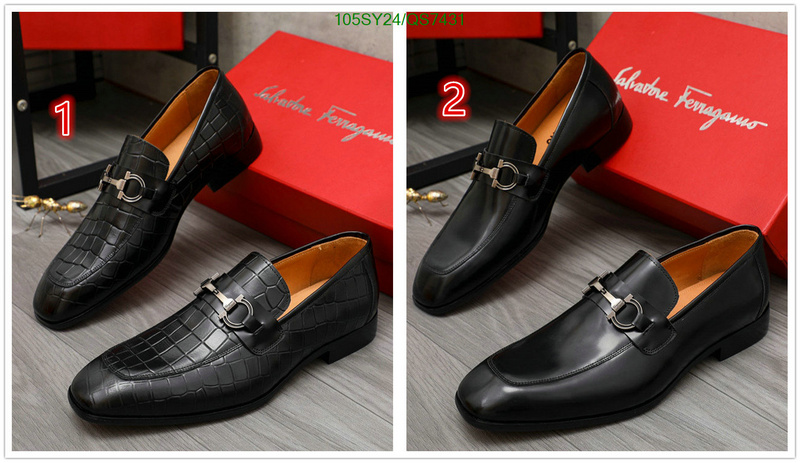 Ferragamo-Men shoes Code: QS7431 $: 105USD