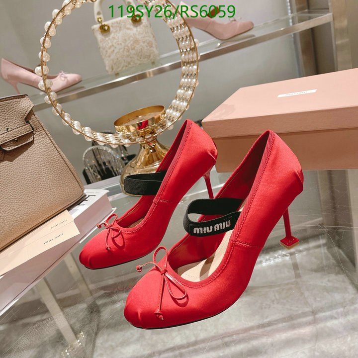 Miu Miu-Women Shoes Code: RS6059 $: 119USD