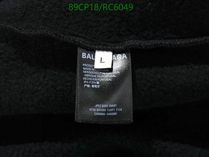 Balenciaga-Clothing Code: RC6049 $: 89USD