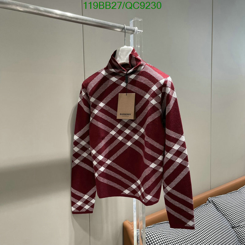 Burberry-Clothing Code: QC9230 $: 119USD