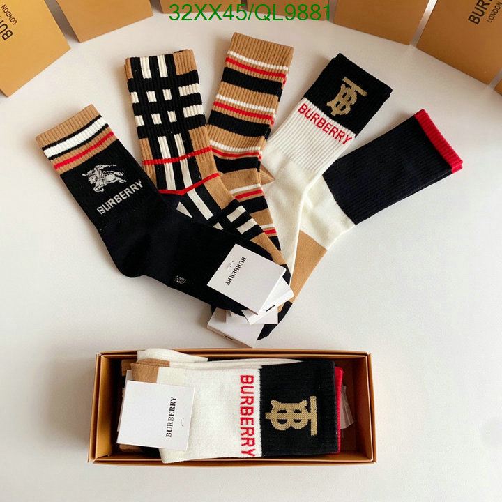 Burberry-Sock Code: QL9881 $: 32USD