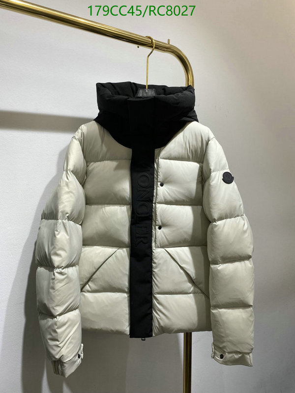 Moncler-Down jacket Women Code: RC8027 $: 179USD