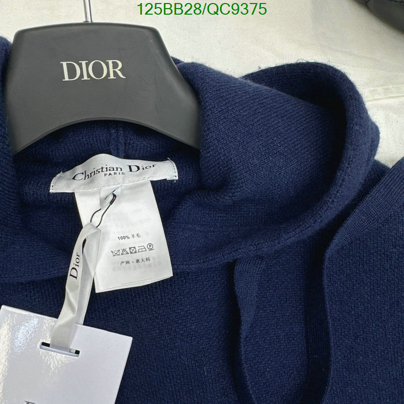 Dior-Clothing Code: QC9375 $: 125USD