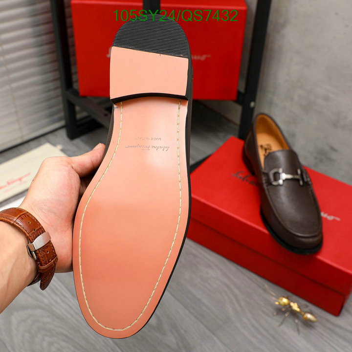 Ferragamo-Men shoes Code: QS7432 $: 105USD