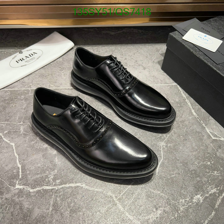 Prada-Men shoes Code: QS7418 $: 135USD